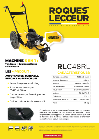 RLC48RL - Favrot Motoculture